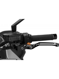 Regulowana dźwignia sprzęgła PUIG 4.0 Evo [bez zawiasu] czarna