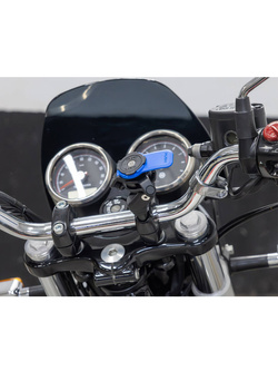 Uchwyt montowany w wieżyczkę kierownicy motocykla Quad Lock