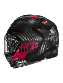 Kask szczękowy HJC RPHA 91 Carbon Elig czarno-czerwony