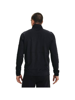 Bluza męska rozpinana UNDER ARMOUR Pique Track Jacket czarna