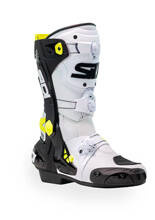 Buty motocyklowe Sidi Rex biało-czarno-żółte