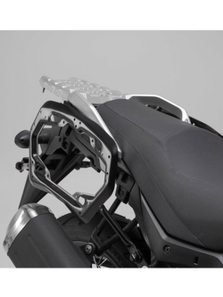 Zestaw: kufry boczne + stelaże PRO TRAX ADV SW-MOTECH 37/37 L do motocykla Suzuki DL 650 (17-25), V-Strom 650XT (17-25) [pojemność 2 x 37 L]