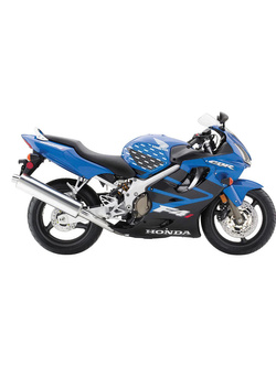 Pady boczne na zbiornik paliwa Stompgrip Street Bike Volcano Honda CBR600F4I (01-06), VFR 800 (02-13) przezroczyste