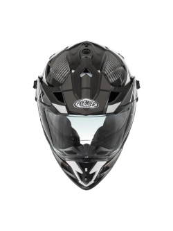 Kask adventure Premier Discovery Carbon EA 8 czarno-biały