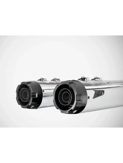 Tłumik motocyklowy Zard Slip-On Harley Davidson (wybrane modele) polerowany