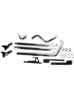 Układ wydechowy Bad Hombre Dual Cobra Harley Davidson (wybrane modele)