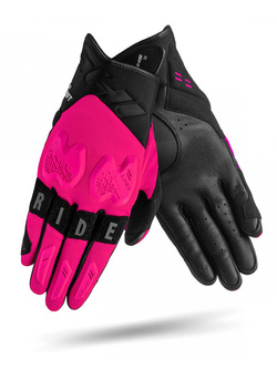 Rękawice motocyklowe damskie Shima Drift czarno-różowe