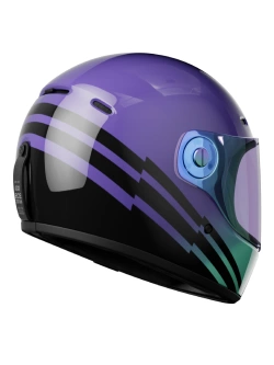 Kask integralny John Doe One Spectral fioletowo-czarny