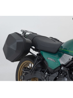 Zestaw: kufry boczne plastikowe Urban ABS + stelaże SLC Sw-Motech Kawasaki Z650 RS (21-) [pojemność: 2 x 16,5l]