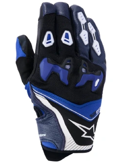 Rękawice motocyklowe Alpinestars SP-R Pro czarno-biało-niebieskie