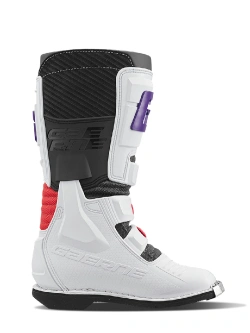 Buty enduro dziecięce Gaerne GX-J czarno-niebieskie-fluo