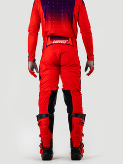 Spodnie cross Leatt Moto 4.5 Sunburn czerwono-niebieskie