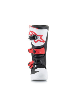 Buty enduro dziecięce Alpinestars MX Tech 3S Youth biało-czarno-czerwone