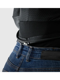 Kurtka motocyklowa damska skórzana Rebelhorn Diva ST czarno-złota