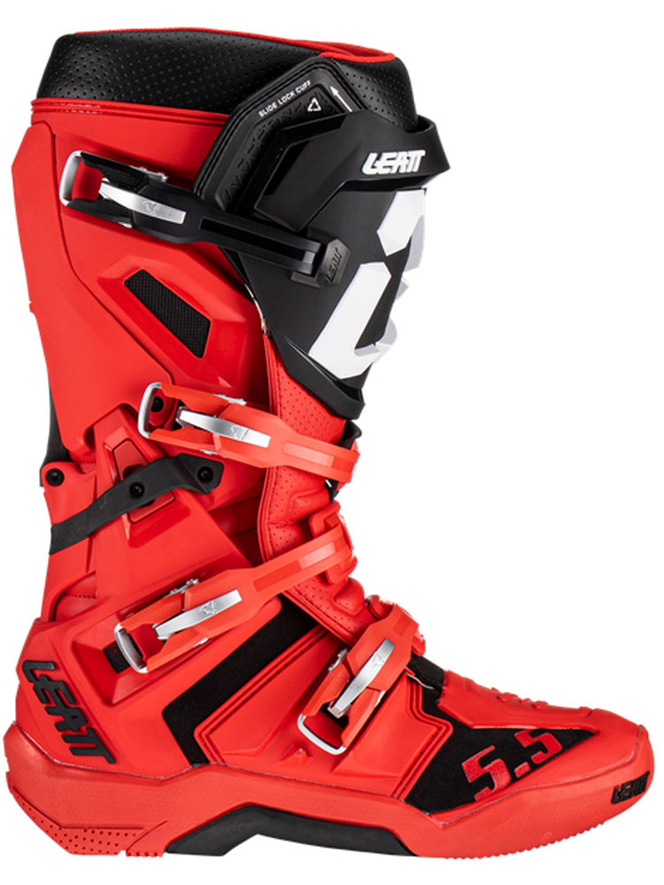 Buty enduro Leatt 5.5 FlexLock czerwone