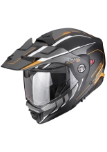 Kask adventure Scorpion ADX-2 Walt czarno-pomarańczowy matowy