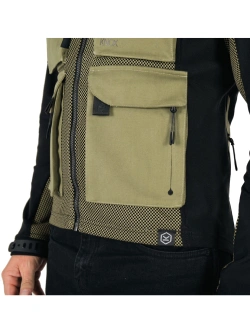 Koszula z ochraniaczami Knox Tor czarno-zielona