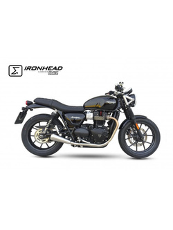 Tłumik motocyklowy IXIL OVC11SS Ironhead Conical Triumph Street/ Speed Twin 900 (16-22)/ Street Cup 