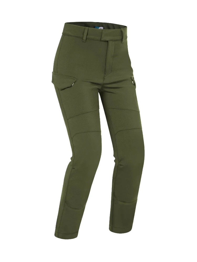 Legginsy motocyklowe damskie PMJ Sidney khaki