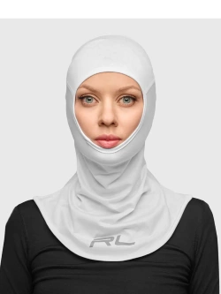 Kominiarka motocyklowa termoaktywna Redline Outlast 2.0 z miejscem na kucyk biała