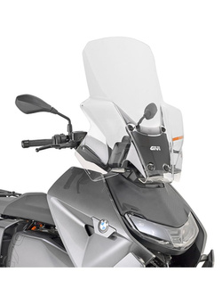 Szyba do skutera GIVI BMW CE 04 (22-) przezroczysta [mocowanie w zestawie]