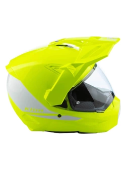 Kask adventure Klim X1 Alpha żółto-biały