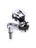 Uchwyt do telefonu na śrubę kierownicy SP Connect Bar Clamp Moto Mount Pro chromowany