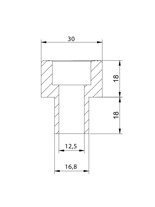 Adapter lusterek PUIG Hi-Tech 4 do kierownicy BMW C600/C650 Sport