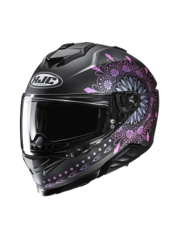Kask integralny HJC i71 Niel czarno-różowy