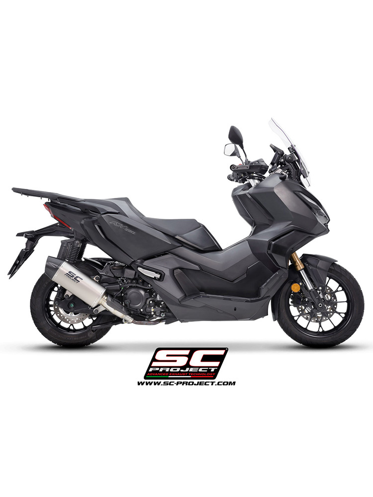 Tłumik motocyklowy SC-Project X-Plorer II GT Honda ADV 350 (22-24) tytan