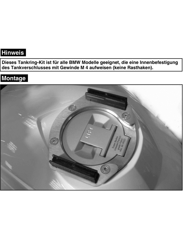 Tankring Basic Hepco&Becker do BMW R 1200 R (06-10)