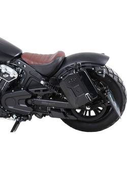 Kanister Hepco&Becker z uchwytem Cutout na lewą stronę Indian Scout Bobber / Sixty / Twenty / Rogue (17-24) 4 litry czarny