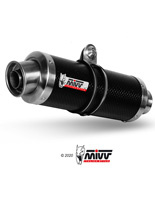Pełny układ wydechowy (GP) MIVV do Yamaha MT-125 (15-19) / YZF R125 (14-18) carbon