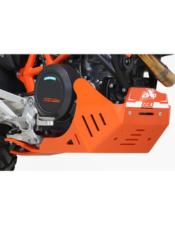 Płyta pod silnik AXP Racing Enduro KTM 690 Enduro R/690 SMC R (09-25) pomarańczowa