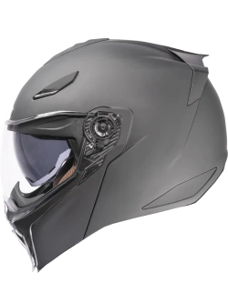 Kask modułowy Icon Threshold™ Solid czarny matowy