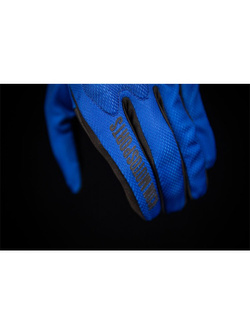 Rękawice motocyklowe Icon Anthem 2 niebieskie