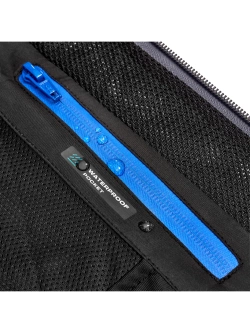 Kurtka motocyklowa tekstylna Shima Dune czarno-niebieska