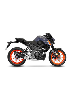 Pełny układ wydechowy LeoVince LV One Evo Black Edition [Stainless Steel] do Yamaha MT-125/ YZF-R 125/ XSR 125 (21-24)