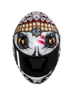 Kask integralny HJC RPHA 12 Kepina biało-czerwony