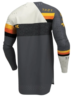 Bluza enduro Thor Sportmode League szaro-biała