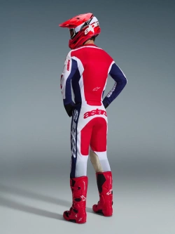 Bluza cross Alpinestars MX Racer Riway biało-czerwono-niebieska