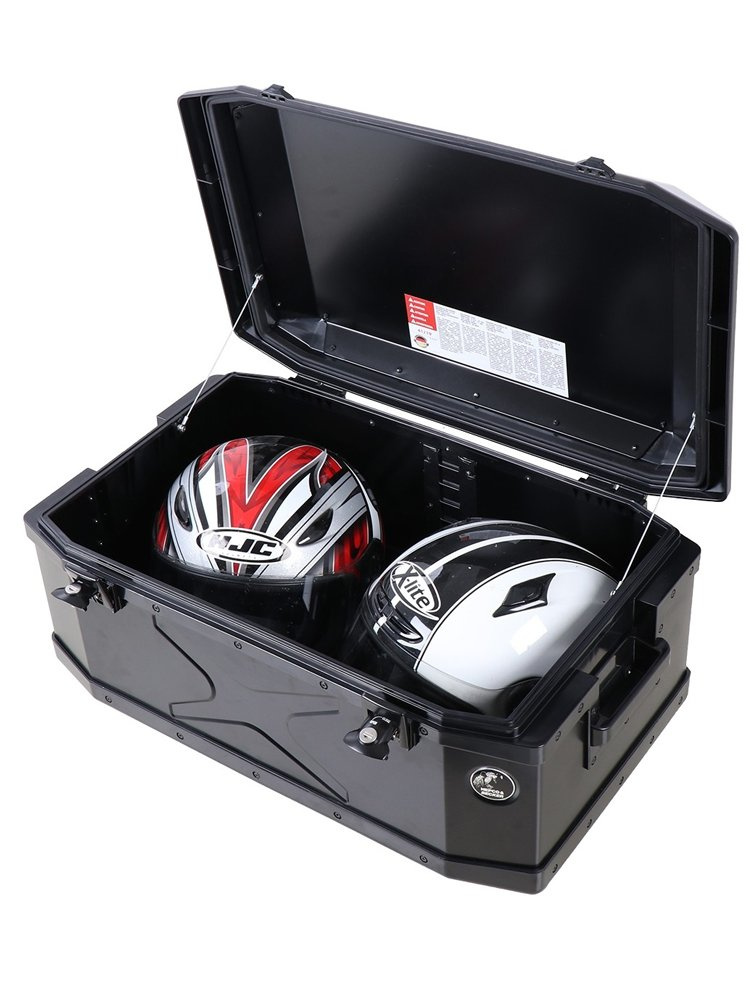 Kufer Hepco&Becker Topcase Xplorer 60 aluminiowy czarny