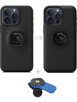 Zestaw: etui na telefoniPhone 16 Pro Max + uchwyt kulowy Quad Lock