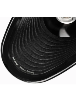 Lusterko motocyklowe uniwersalne Motogadget Mo.view Club aluminiowe, czarne [długość ramienia: 130 mm]