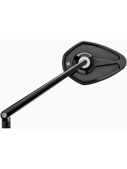 Lusterko motocyklowe uniwersalne Motogadget Mo.view Sport aluminiowe, czarne [długość ramienia: 180 mm]