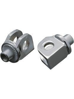 Podesty Phantom Mini czarne + Adaptery 8808 Kuryakyn do Honda (wybrane modele), Suzuki (wybrane modele), Triumph (wybrane modele)