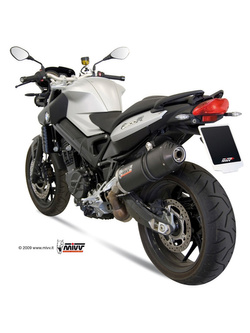 Tłumik motocyklowy Slip-On Line (Oval) MIVV do BMW F800R / GT (09-20) carbon