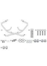 Gmole silnika Kappa Honda X-ADV 750 (17-) czarne