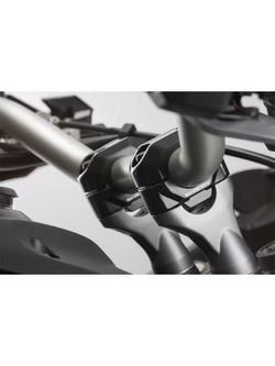 Zestaw podwyższający kierownicę SW-MOTECH do kierownic Ø 22 mm [H: 20mm] czarny