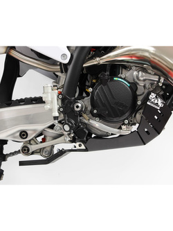 Płyta pod silnik AXP Racing Xtrem GasGas, KTM, Husqvarna (wybrane modele) z osłoną podnośnika czarna 
